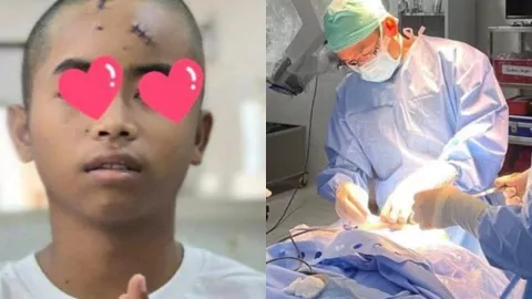 坤塔帕花儿童医院手术成功