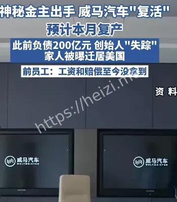 威马汽车复活