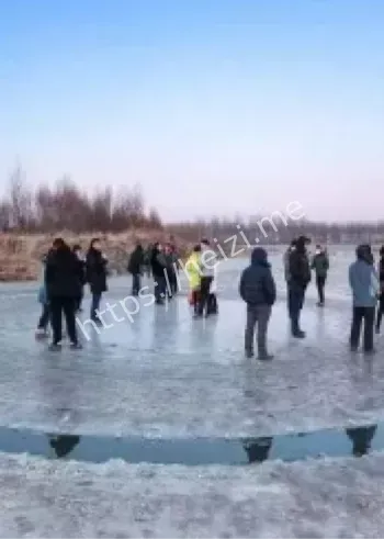 内蒙古根河冰盘奇观