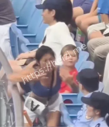 46岁女子尖叫挑衅安保视频