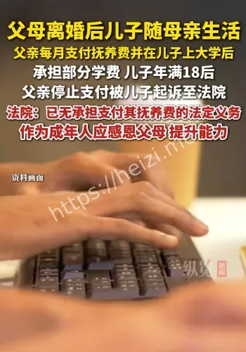 儿子起诉父亲