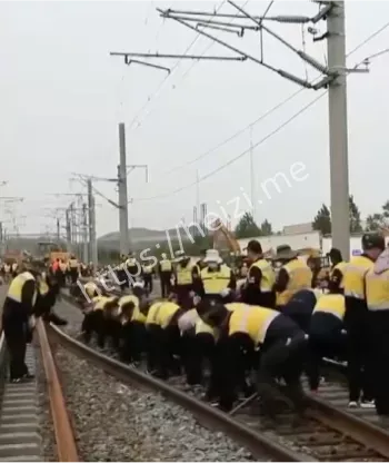 洛羊镇站弯道区段施工碰撞原因