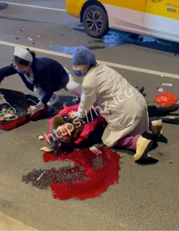 老太太头部重伤