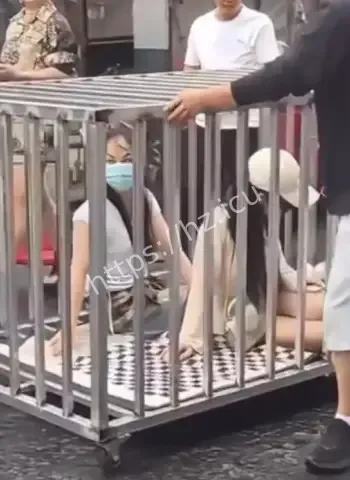 湖南汨罗铁笼女事件