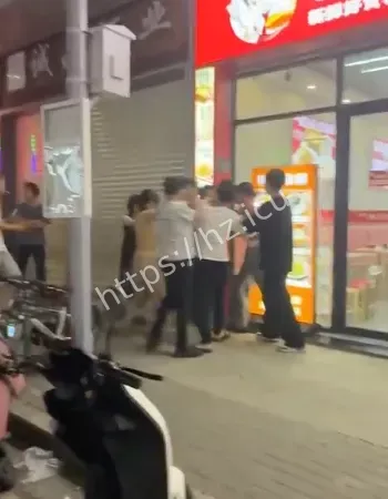 汕头街头大乱斗
