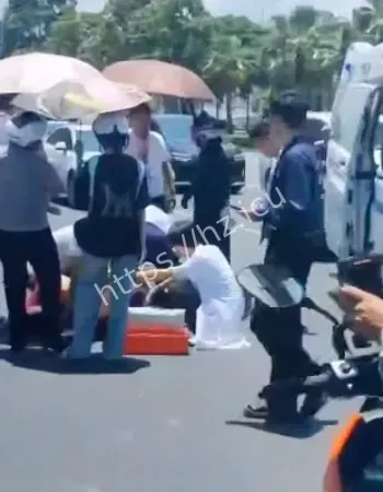 司机伤人后